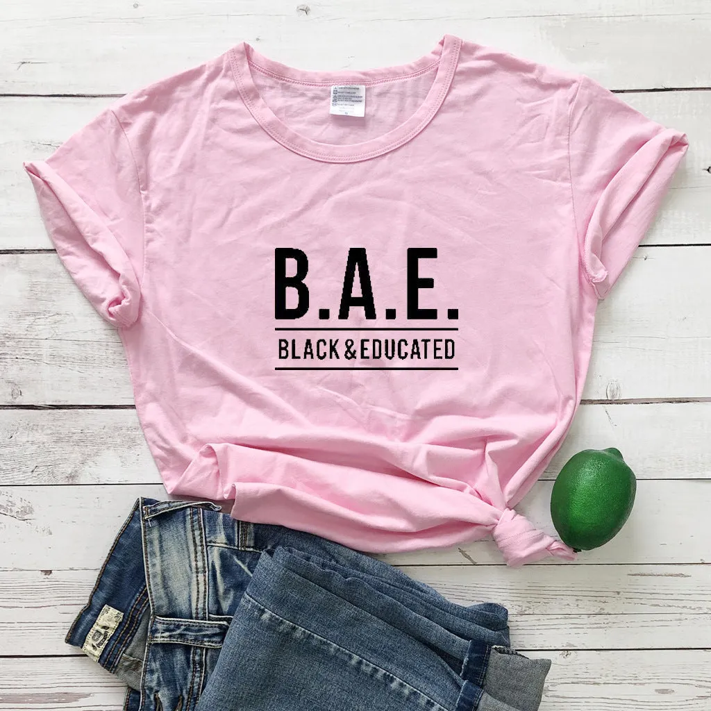 T-Shirt B.A.E BLACK&EDUCATED