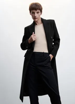 Tailored wool coat