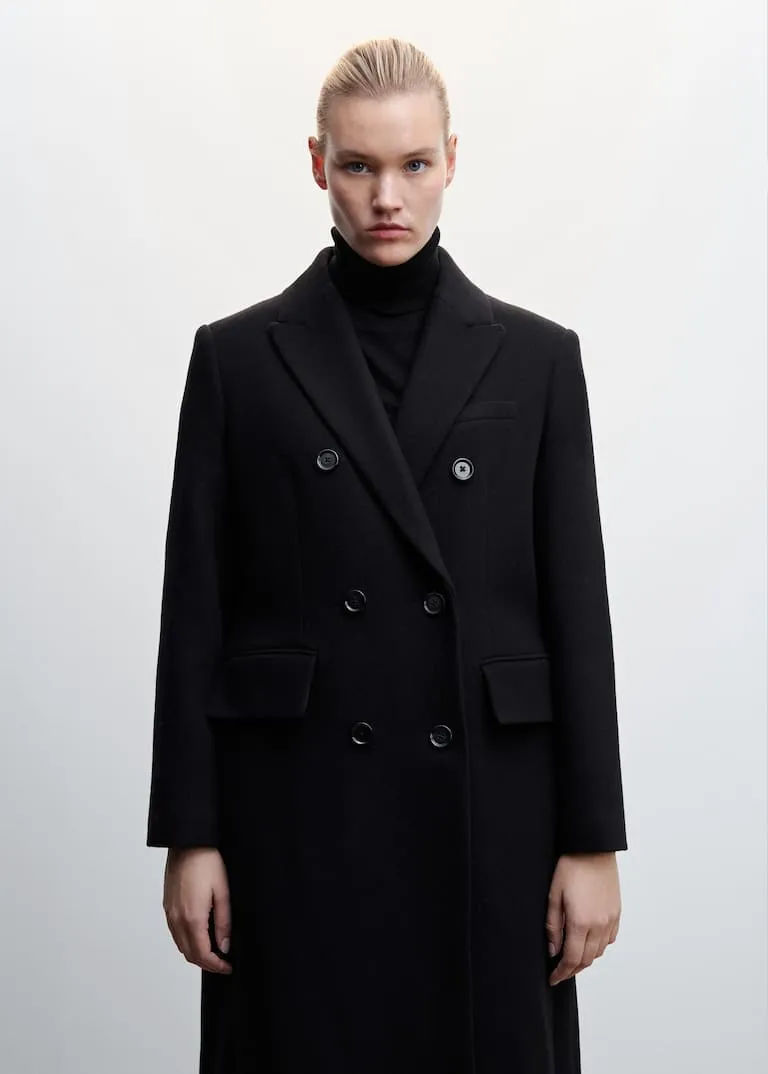 Tailored wool coat