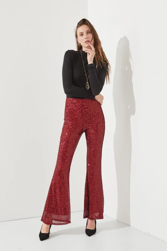 TEEK - HIGHWAIST SEQUIN PANTS