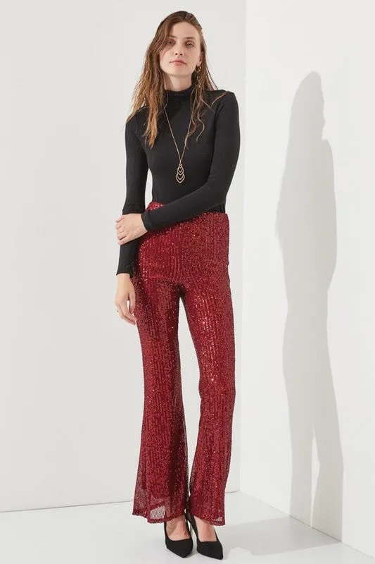 TEEK - HIGHWAIST SEQUIN PANTS