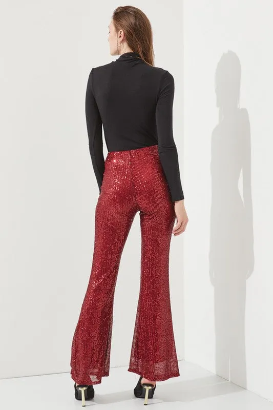 TEEK - HIGHWAIST SEQUIN PANTS