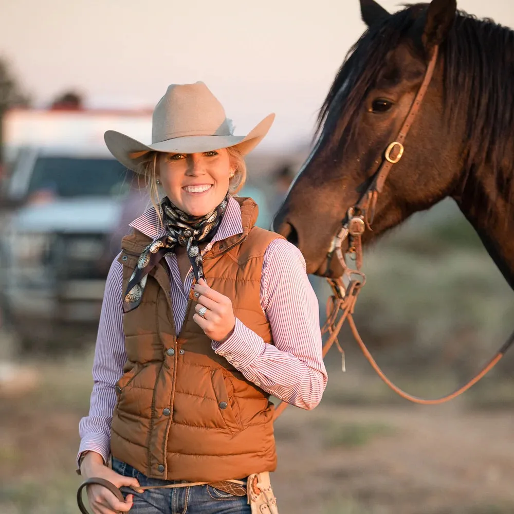 The "Baby Concho" Scarf - Black