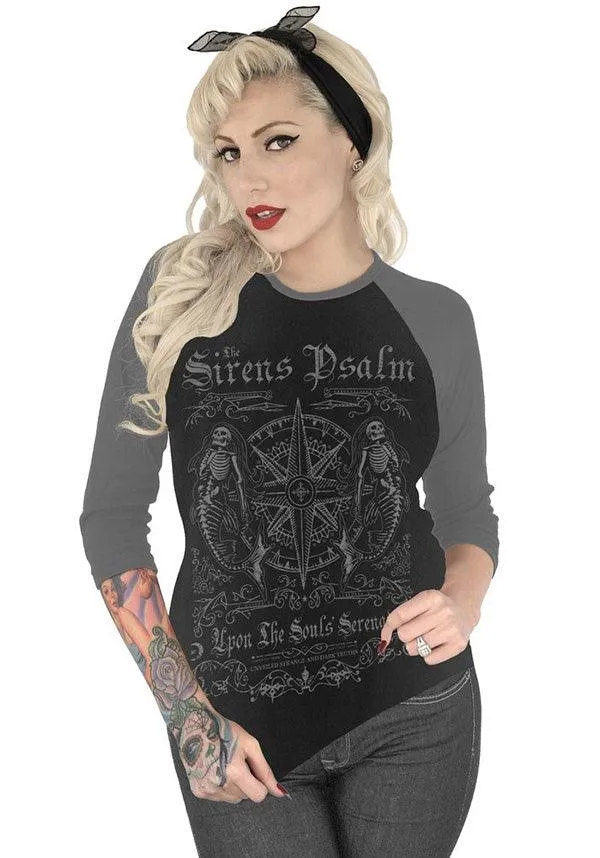 The Sirens Psalm | RAGLAN TEE