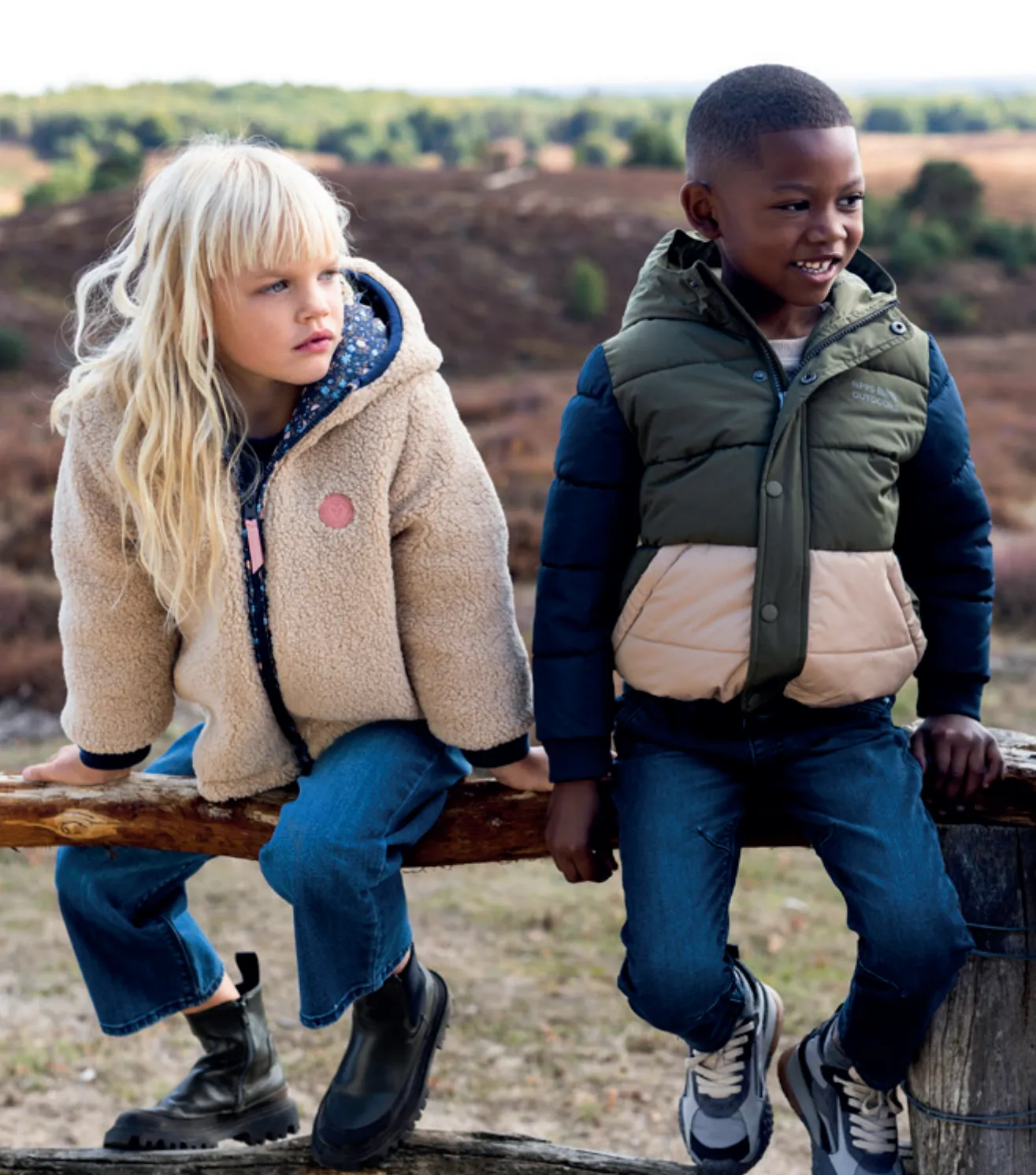 The Weaver Puffer Jacket - Ivy Green - KIDS