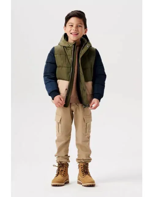 The Weaver Puffer Jacket - Ivy Green - KIDS