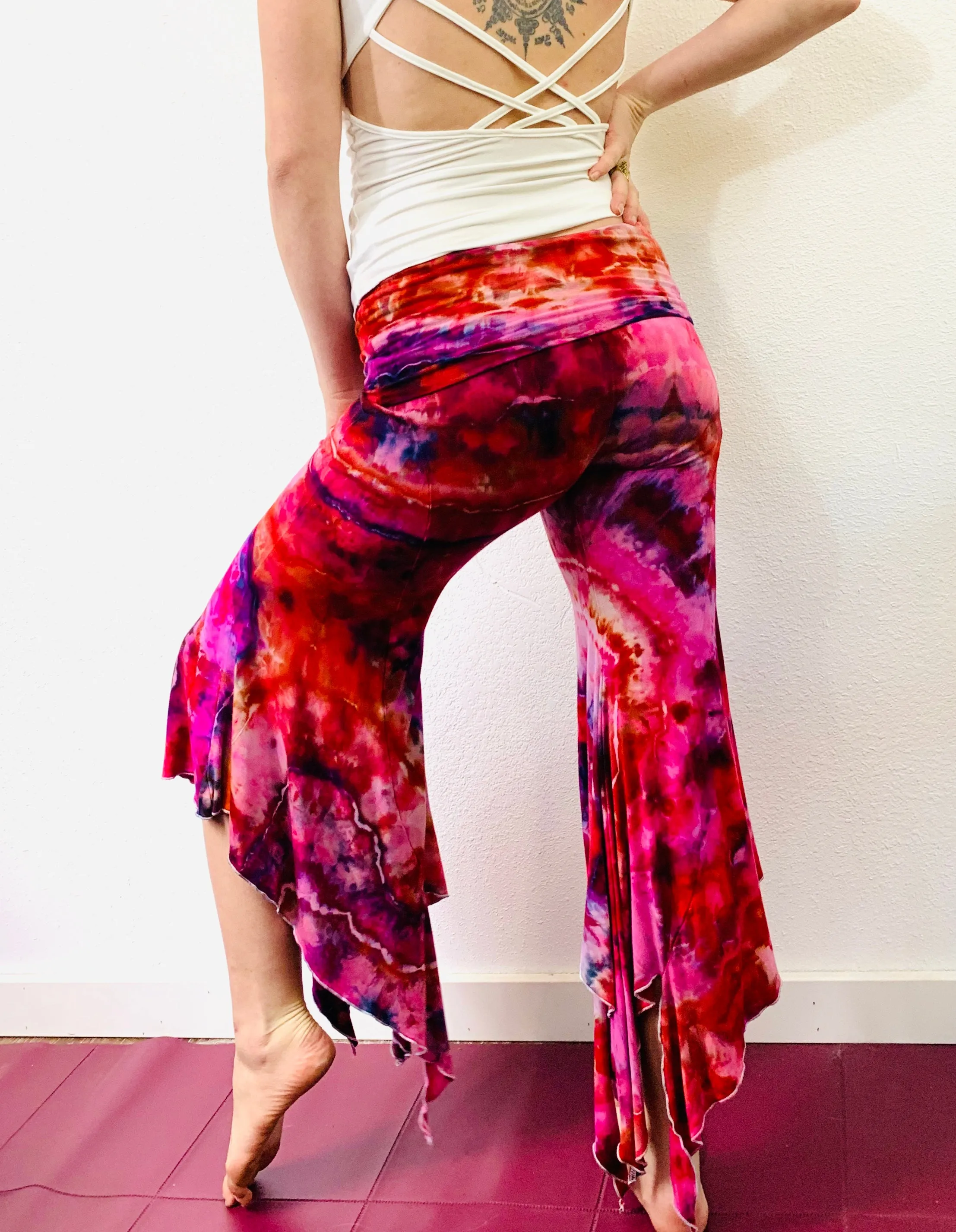 Tie Dye Mermaid Capris