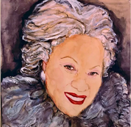 Toni Morrison, by Jenny Belin