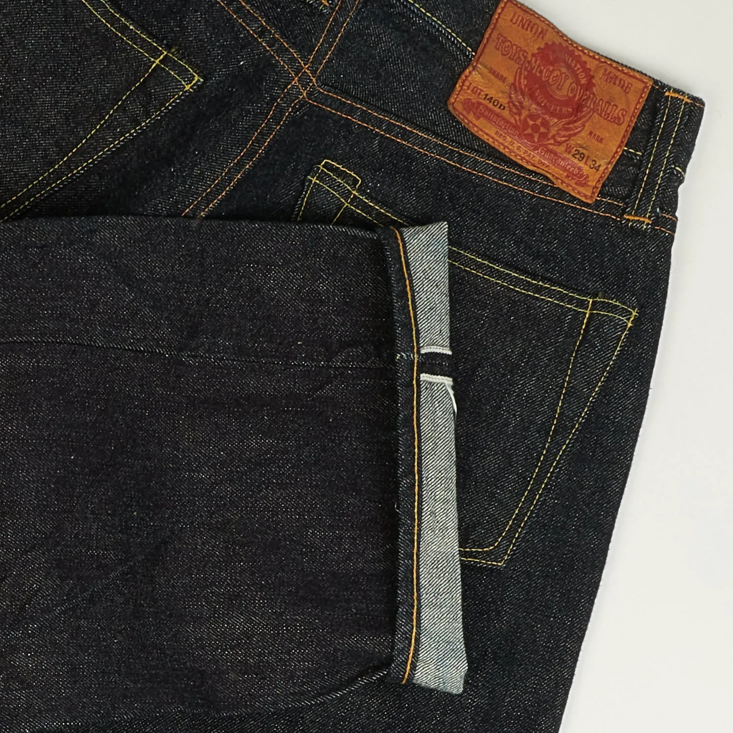 TOYS McCOY TMP1504 140D 14oz Regular Straight Jean - One Wash