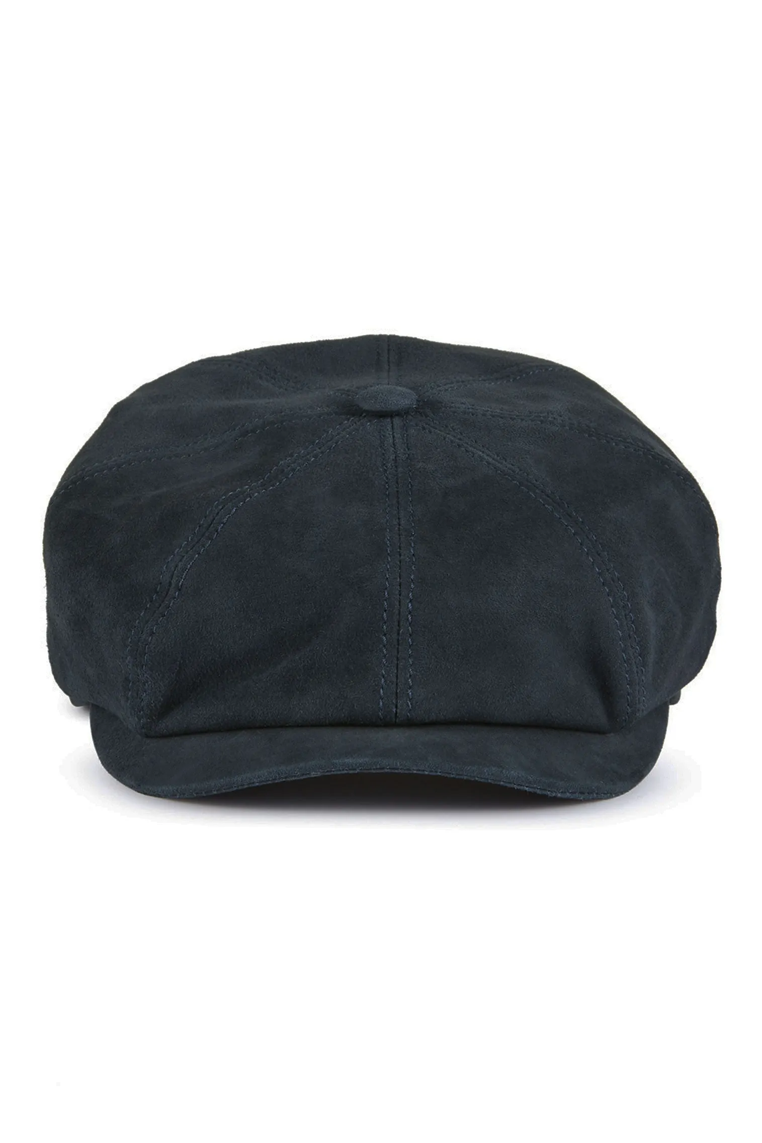 Tremelo Leather Bakerboy Cap