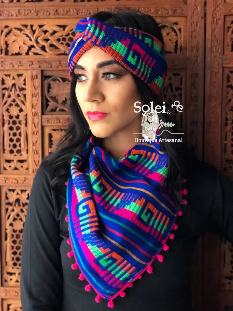 Turban Headband and Matching Scarf