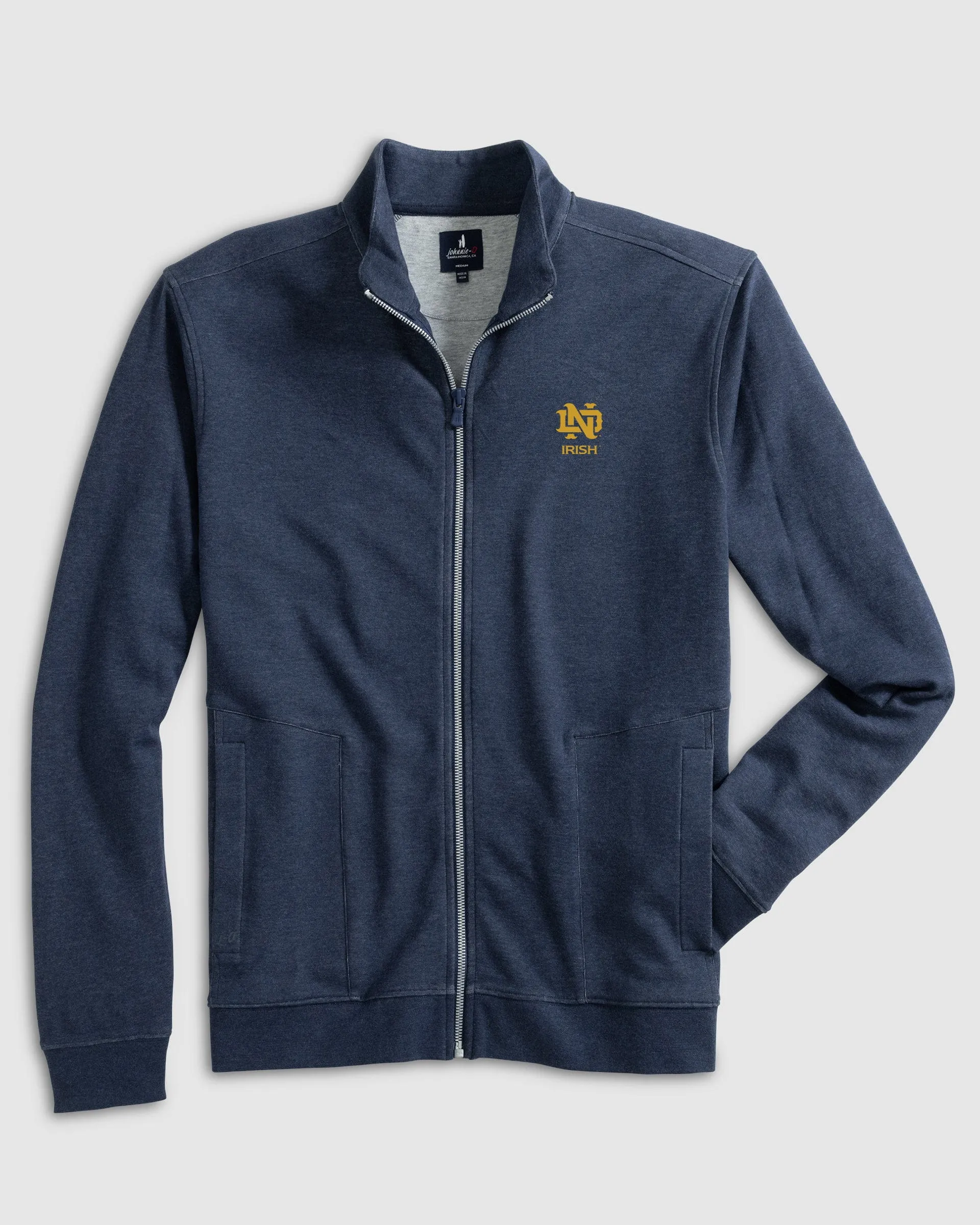 University of Notre Dame Holton Knit Track Jacket - Vintage Logo