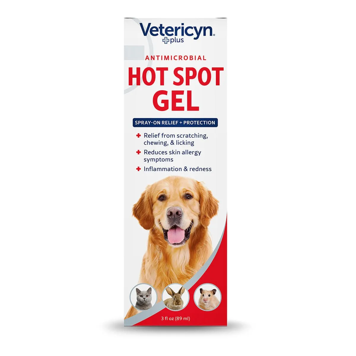 Vetericyn Plus Antimicrobial Hot Spot Gel, 3 oz