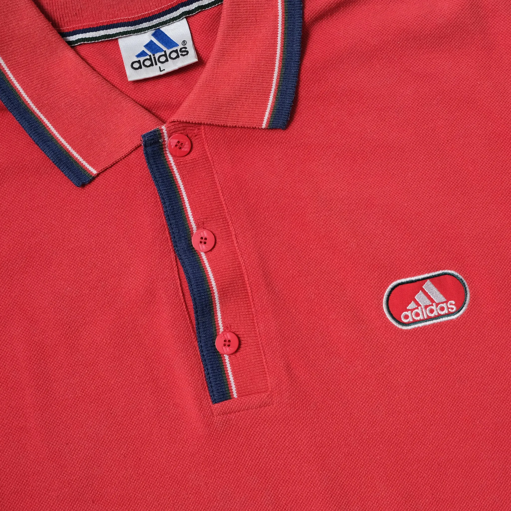 Vintage adidas Long Polo Large