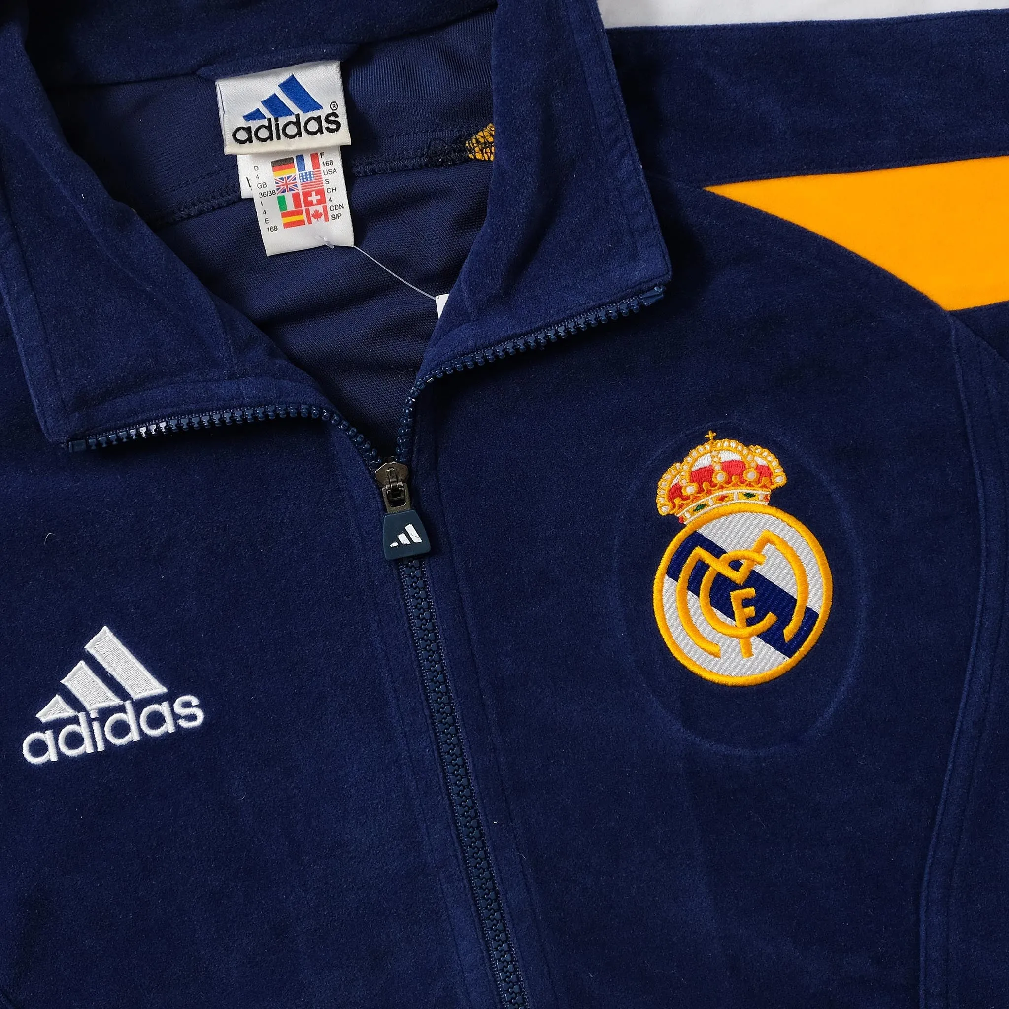 Vintage adidas Real Madrid Track Jacket Small