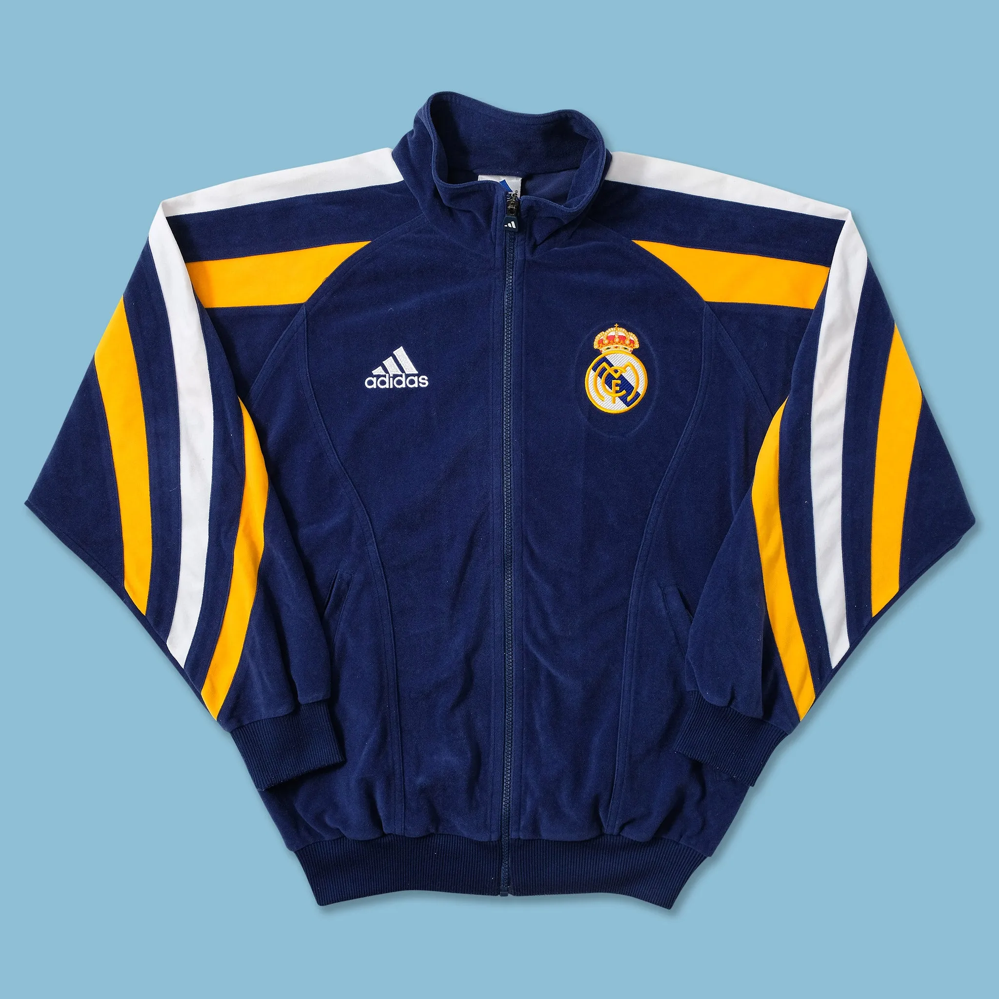 Vintage adidas Real Madrid Track Jacket Small