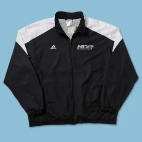 Vintage adidas Riverton Silverwolves Track Jacket XLarge