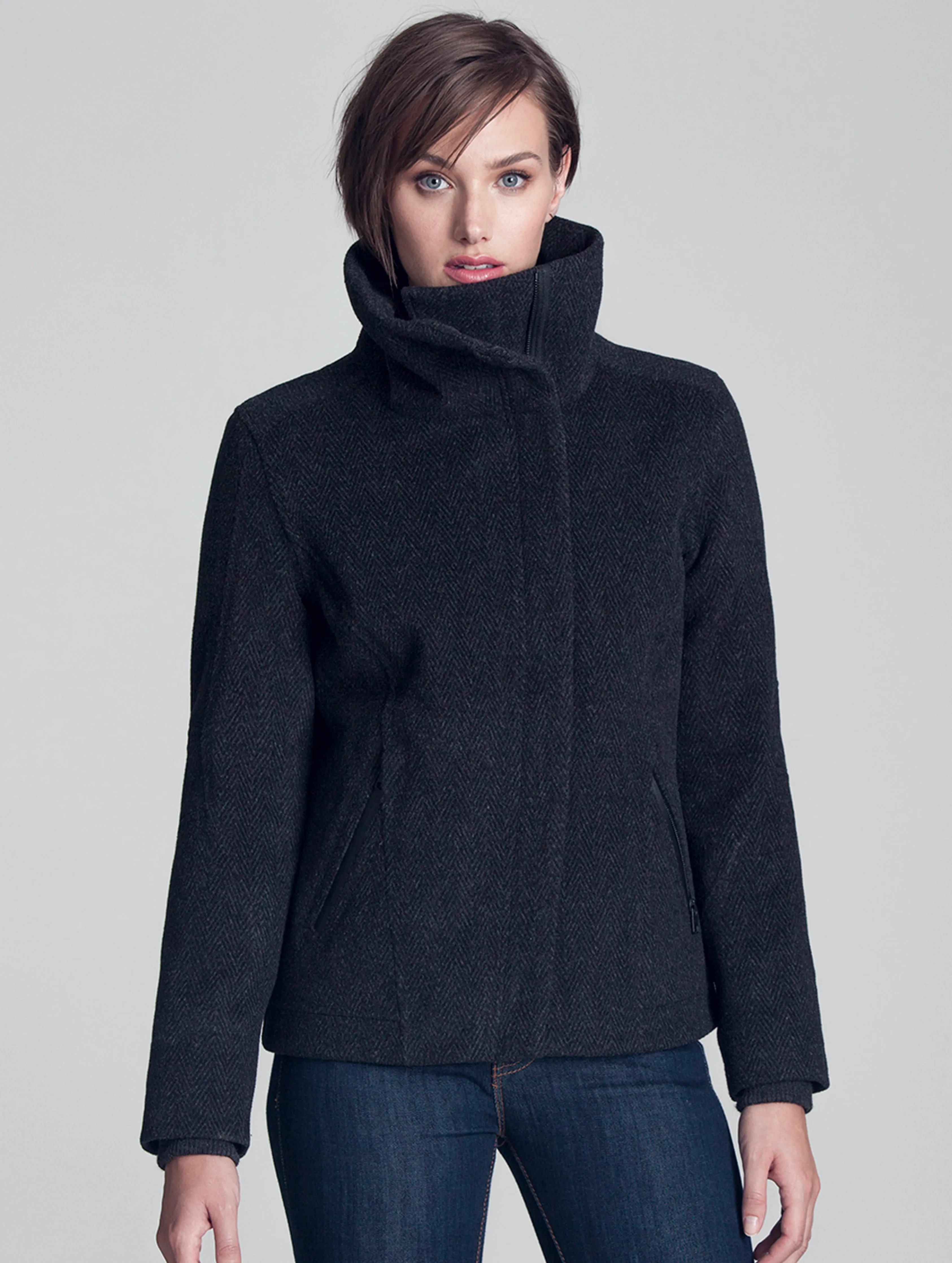 W Crosby Jacket - Charcoal Heather