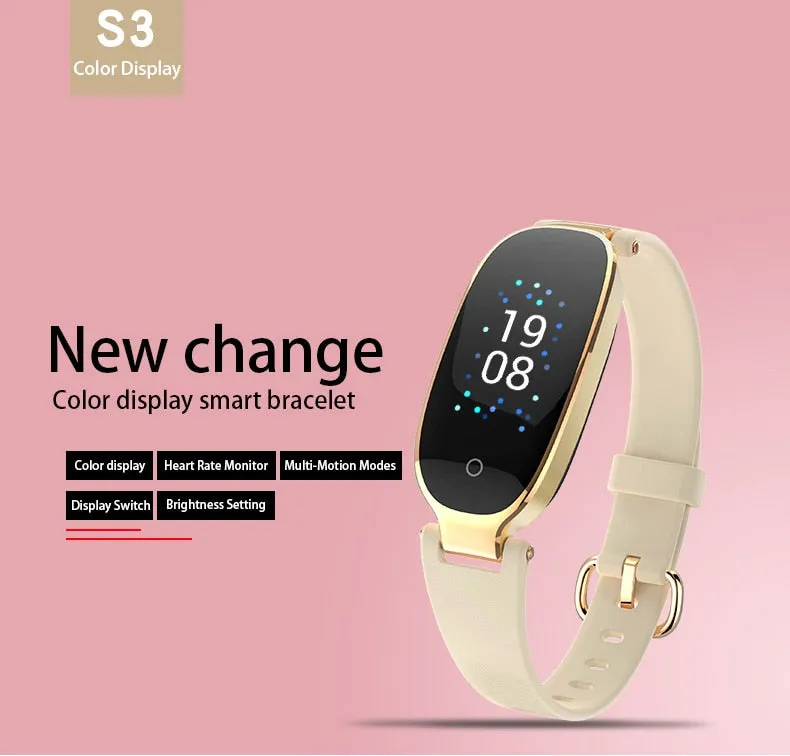 Women Color Screen Smart Wristbands