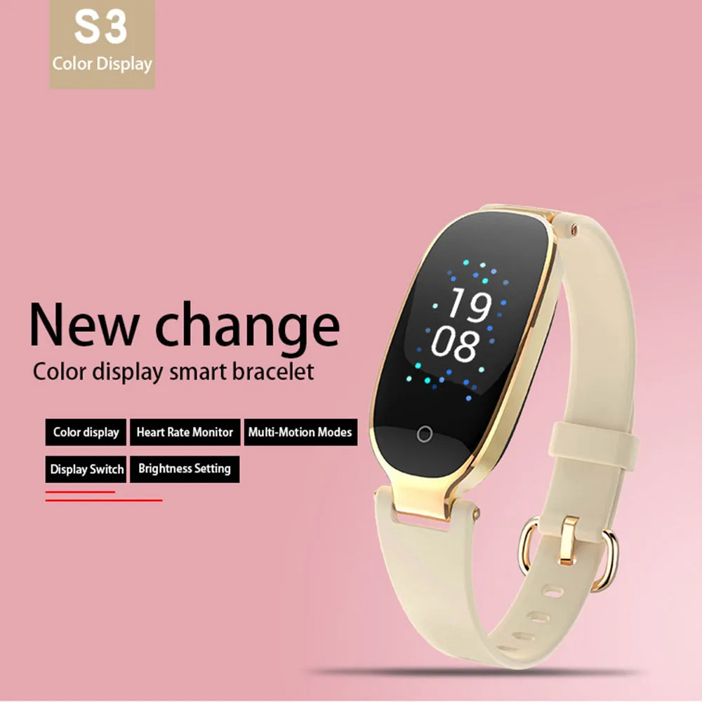 Women Color Screen Smart Wristbands