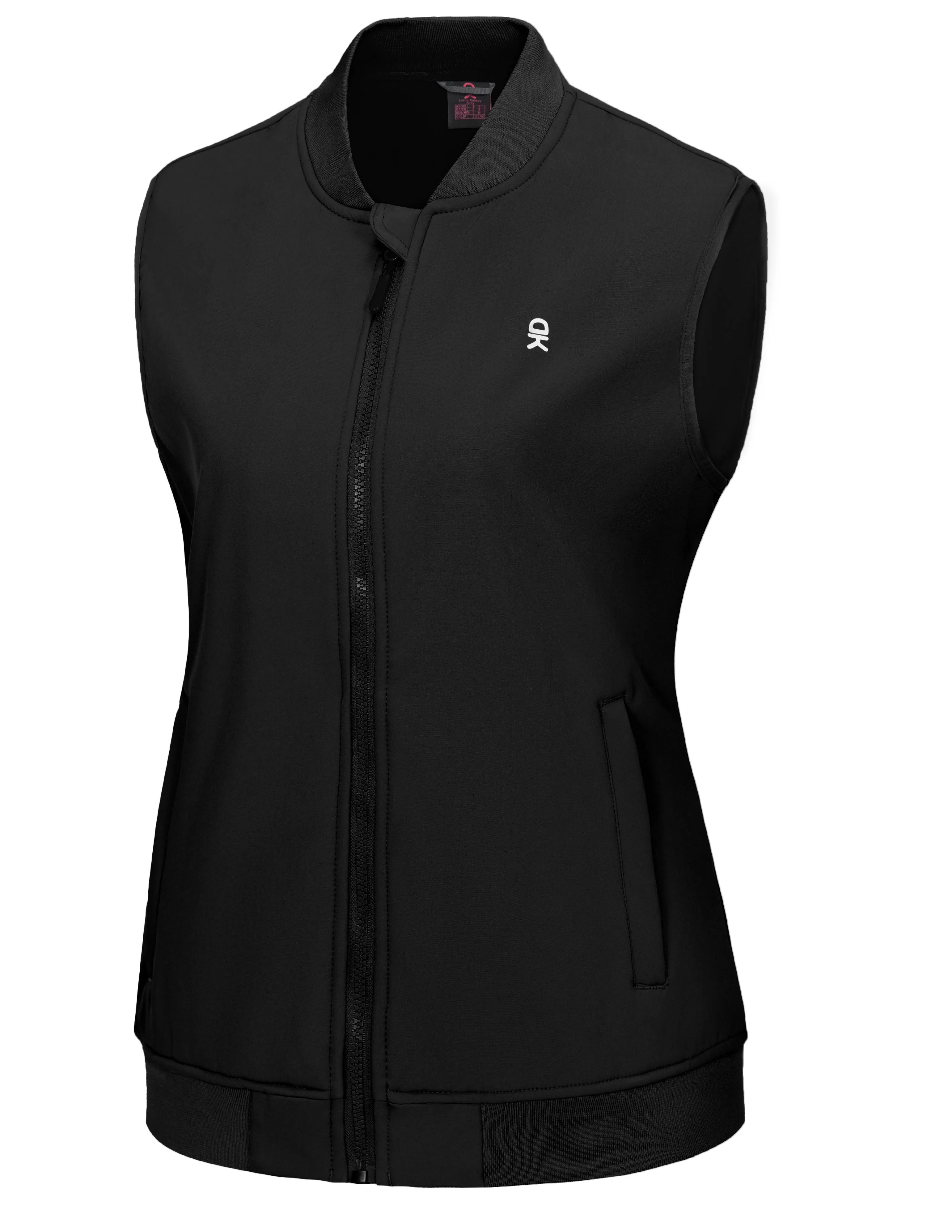 Women's Casual Lightweight Softshell Fleece Lined Golf  Vest