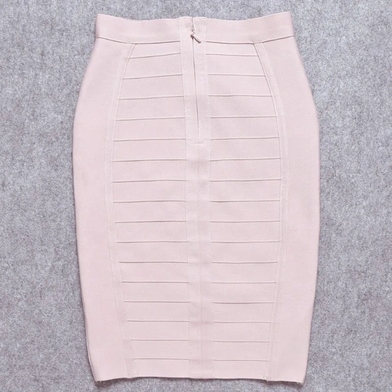 Women's Fabulous Knee-Length Elastic Bodycon Pencil Skirts