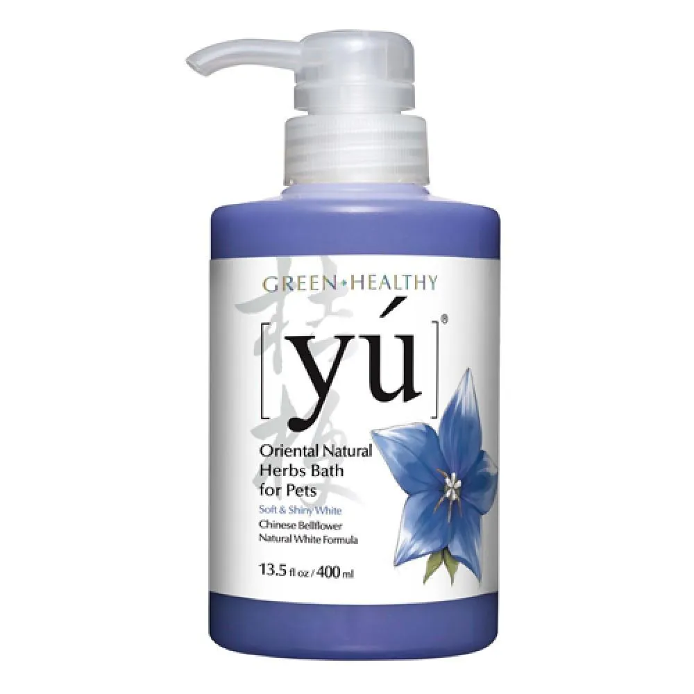 YU Chinese Bellflower Natural White Formula Shampoo For Pets (2 Sizes)